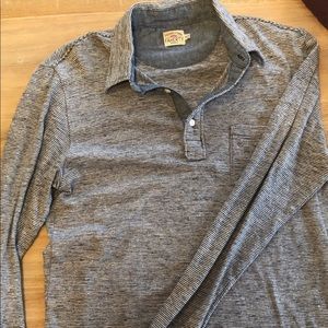 Faherty Collared Long Sleeve